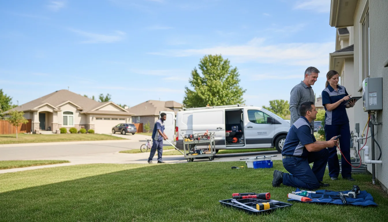 Tankless water heater service in Guston, KY